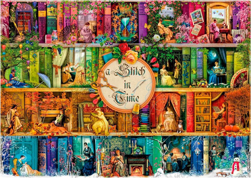 Puzzle Educa A Stitch in Time (3000 Piezas)