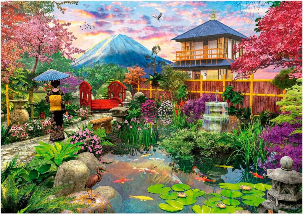 Puzzle Educa Jardín Japonés (1500 Piezas)