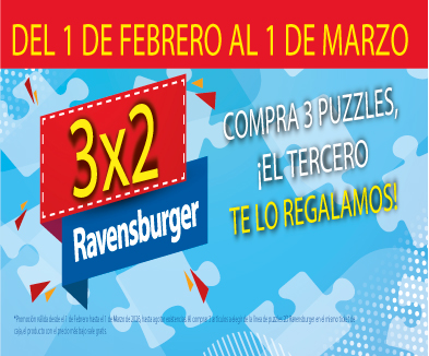 PROMOCION 3 X 2 RAVENSBURGER 2026