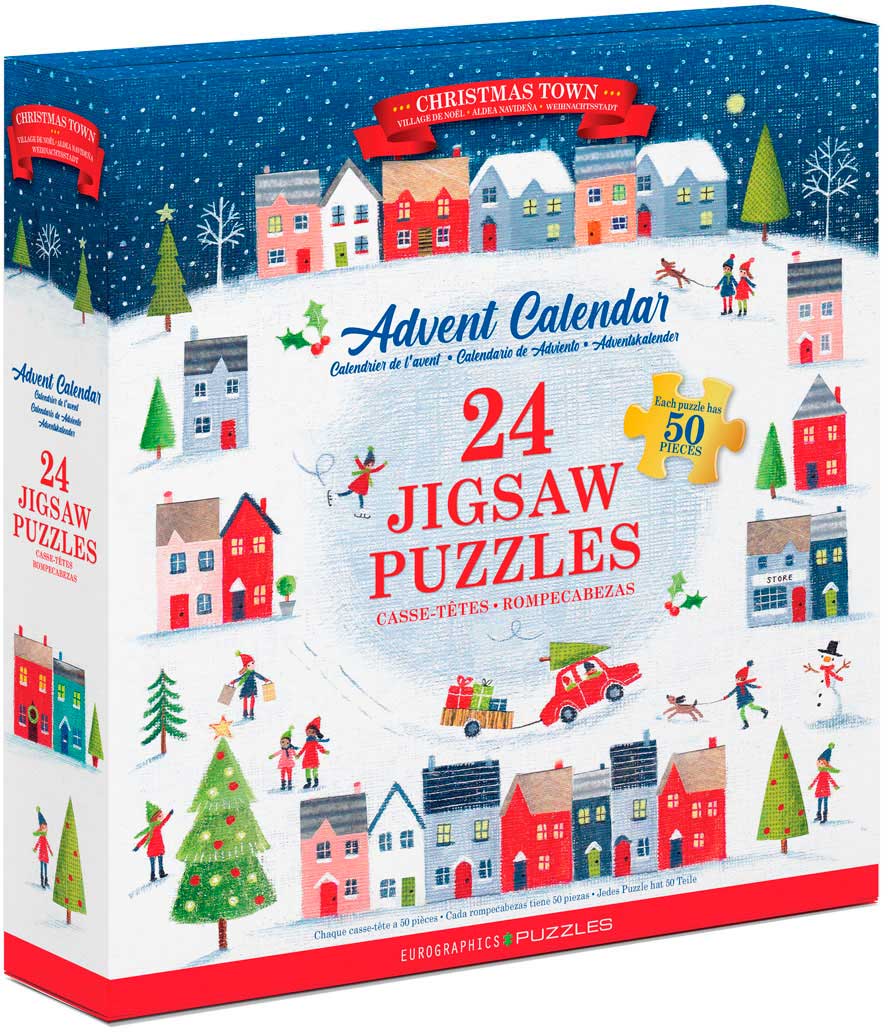 Comprar Calendario de Adviento Eurographics Pueblo Navideño 24 x