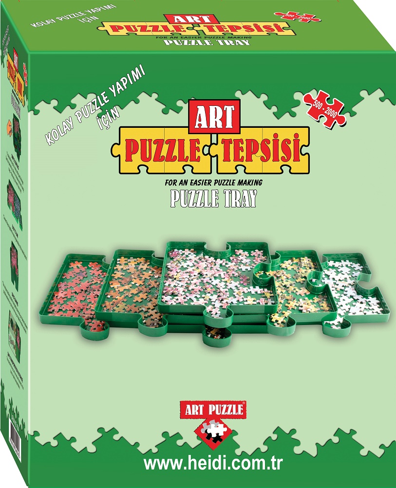 Accesorios para puzzles, Separador de Piezas Art Puzzle, 6 Bandejas