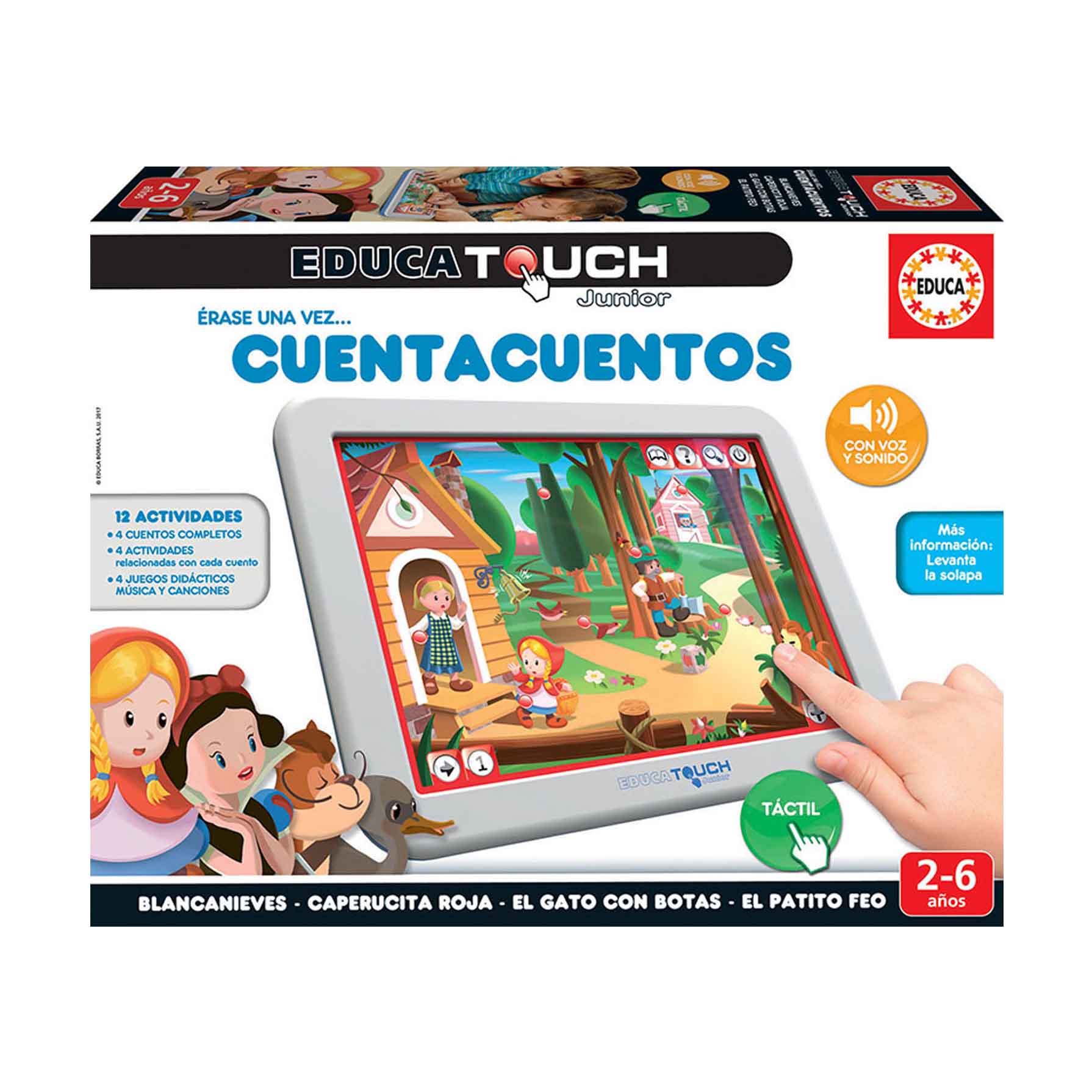 Comprar Educa Touch Junior Erase una vez Cuenta Cuentos JE-1942216BO