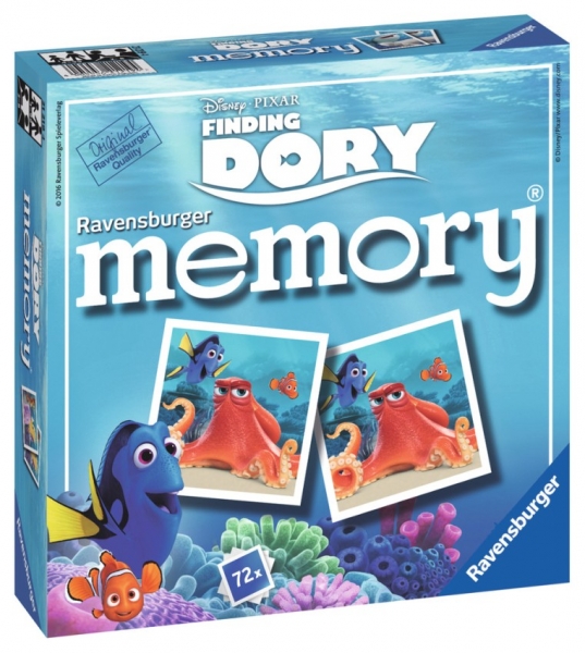 Memory Ravensburger Buscando a Dory de 72 Piezas