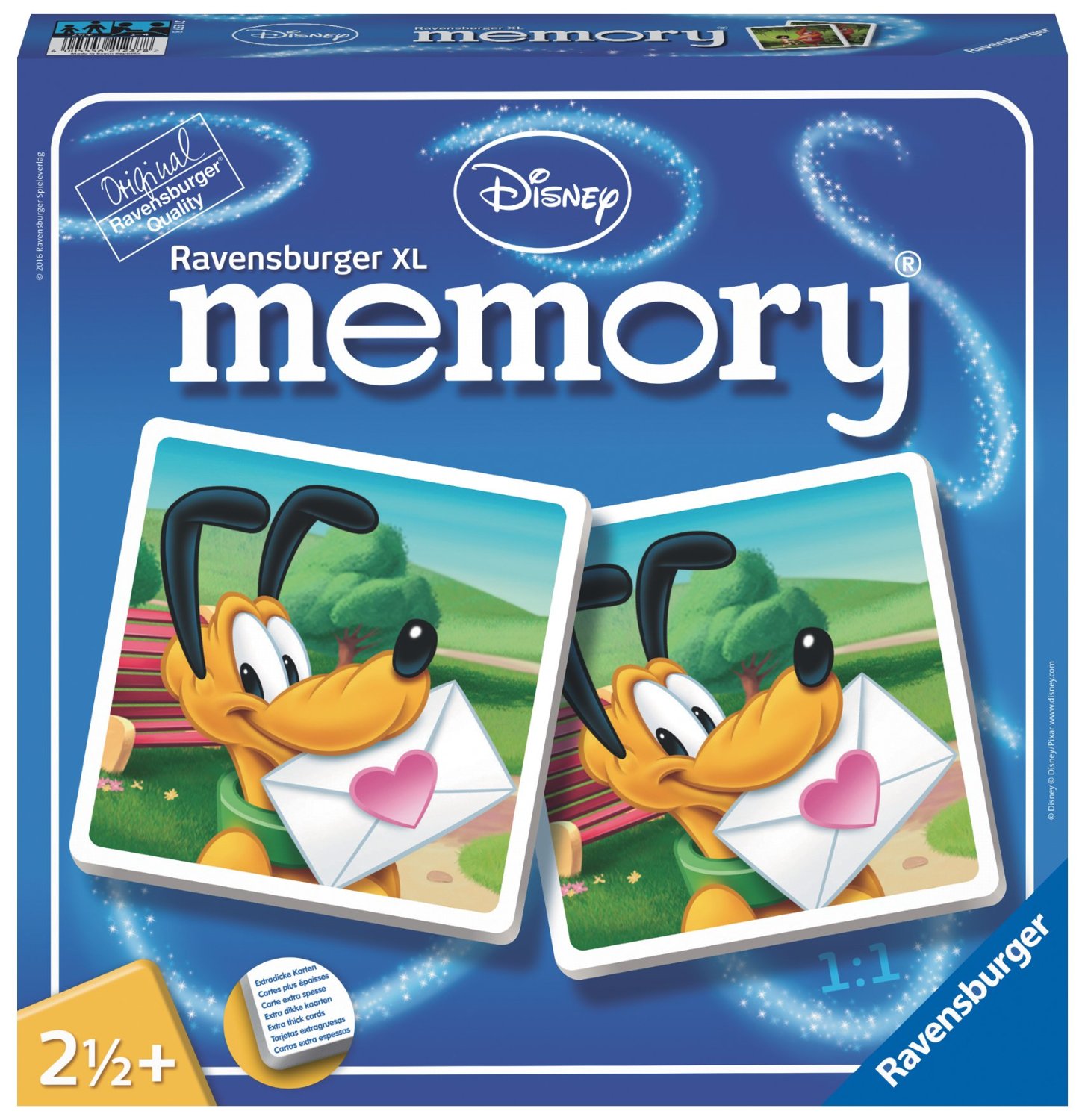 Ravensburger Memory Frozen | Juego De Memoria Para Niños Y Familias | 64 Cartas De 2 A 8 Jugadores | Edad 4+ | Fomenta La Concentración Y La Memoria
