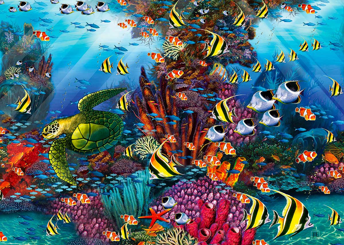 Puzzle Alipson El Arrecife en Detalle de 1500 Piezas
