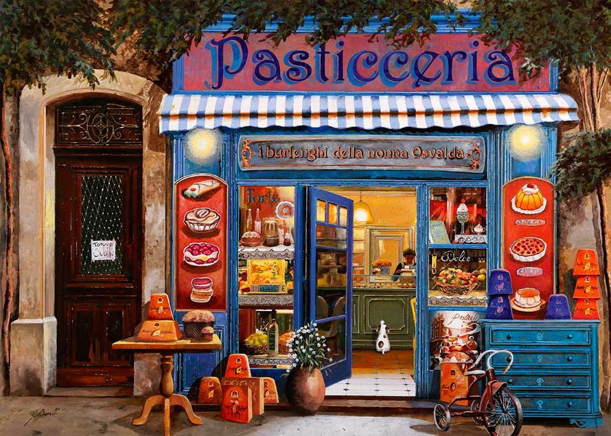 Puzzle Alipson La Pasticceria de 1000 Piezas