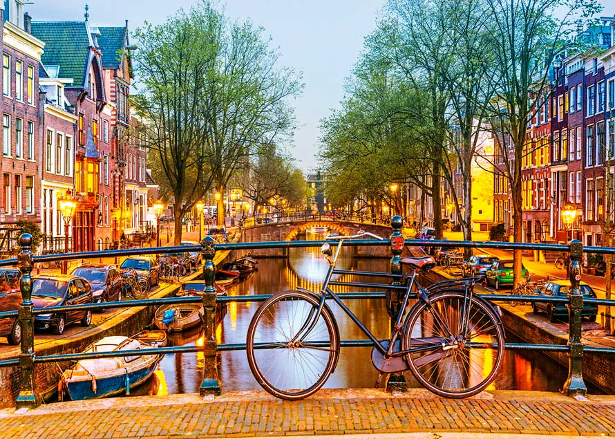 Puzzle Alipson Ámsterdam de 1000 Piezas