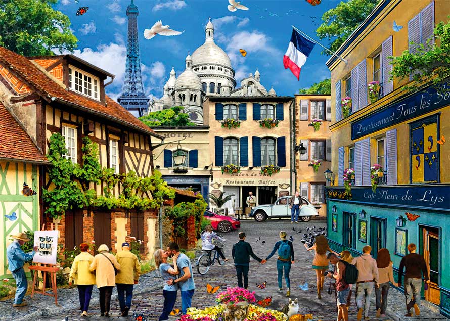 Puzzle Alipson París de 1000 Piezas