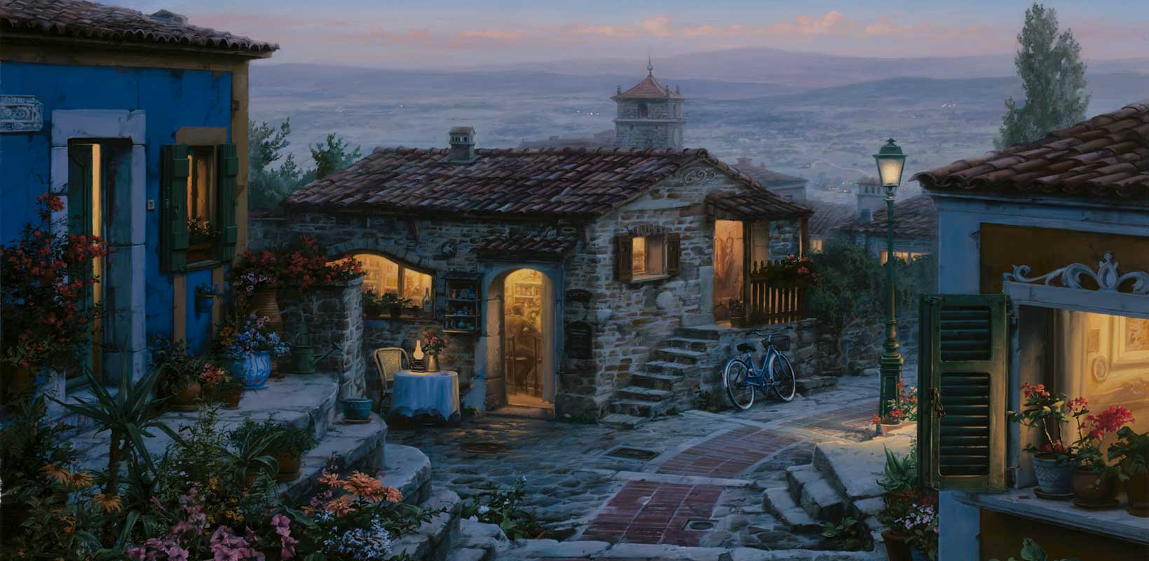 Puzzle Anatolian Calle Nocturna de 1500 Piezas