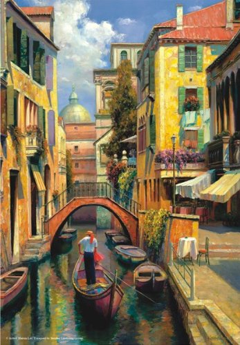 Puzzle Anatolian Domingo en Venecia de 500 Piezas