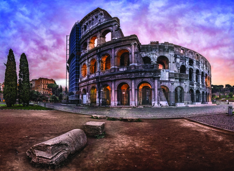 Puzzle Anatolian El Coliseo de Roma de 1000 Piezas