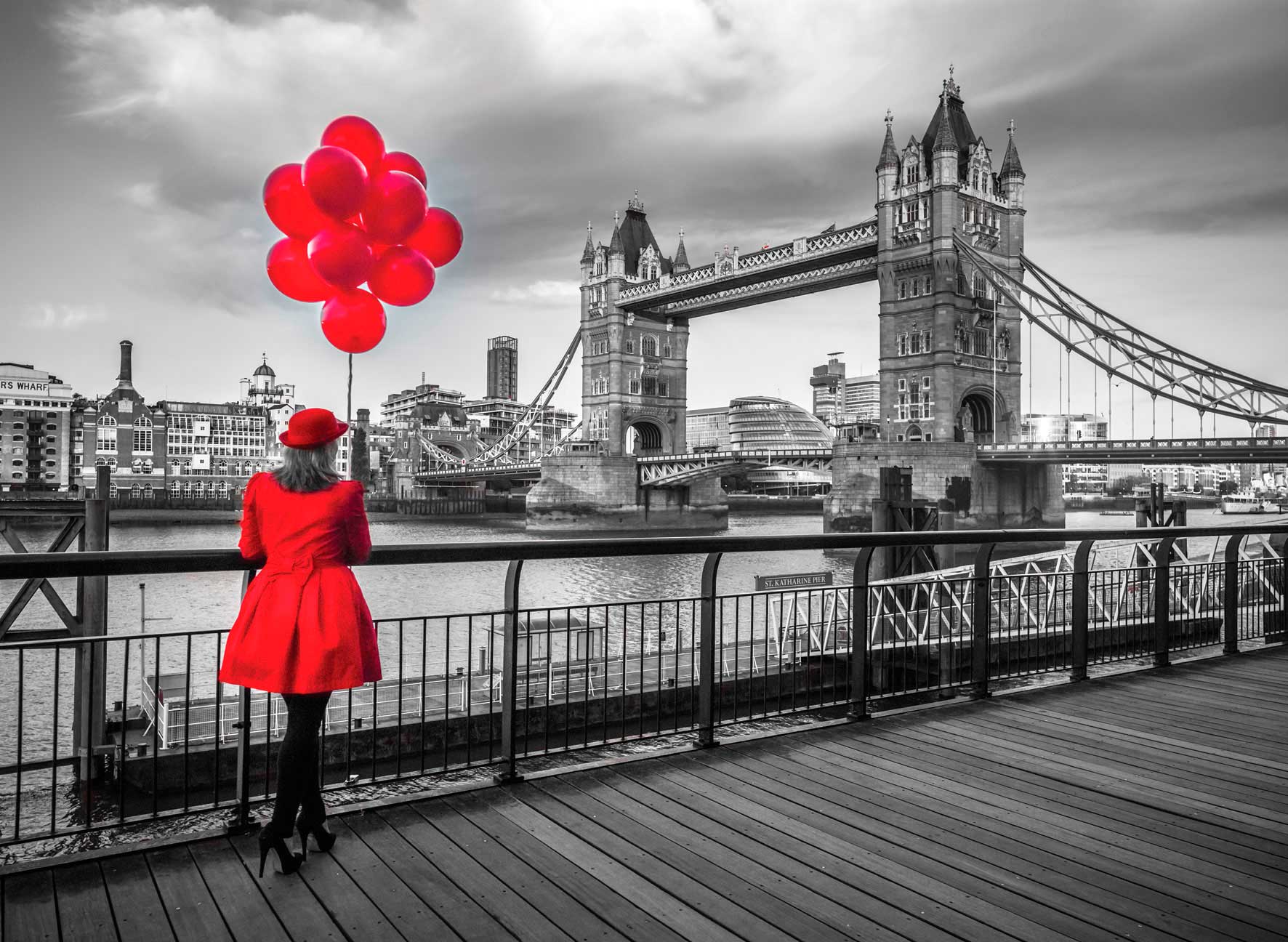 Puzzles Anatolian Encuentro en Tower Bridge de 1000 Piezas