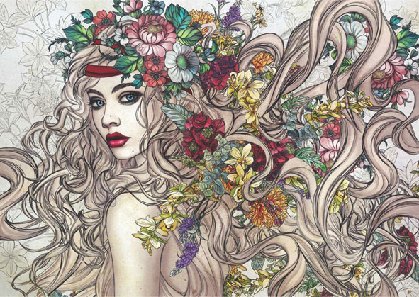 Puzzle Anatolian Flower Power de 1500 Piezas