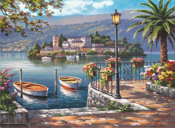 Puzzle Anatolian Lago del Puerto de 1000 Piezas
