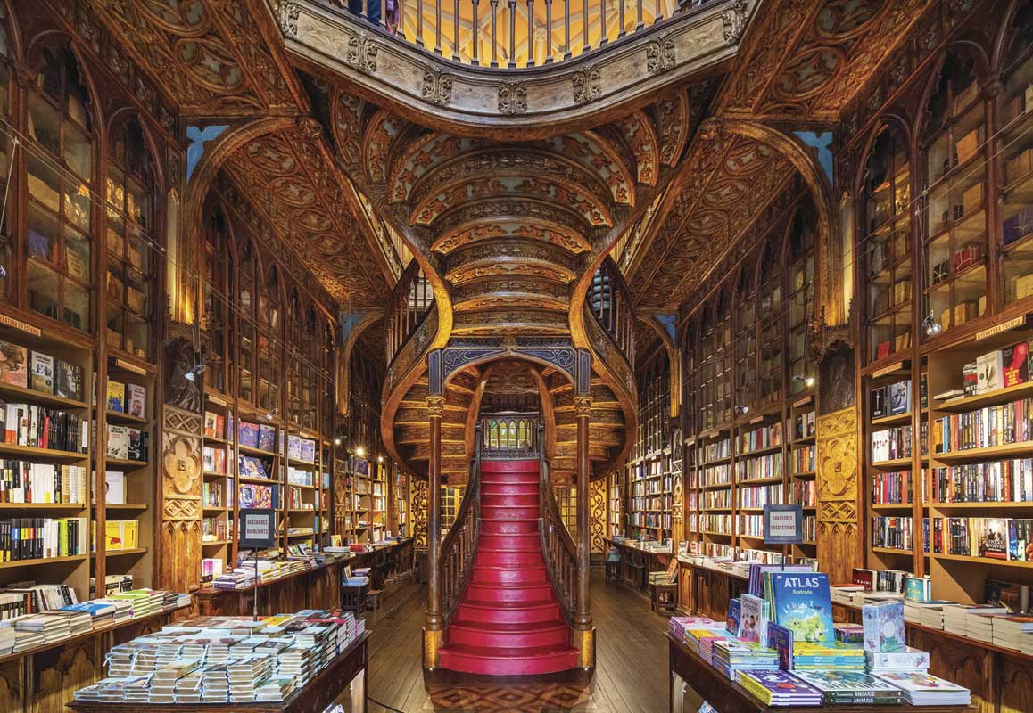 Puzzle Anatolian Librería Lello, Oporto de 2000 Piezas
