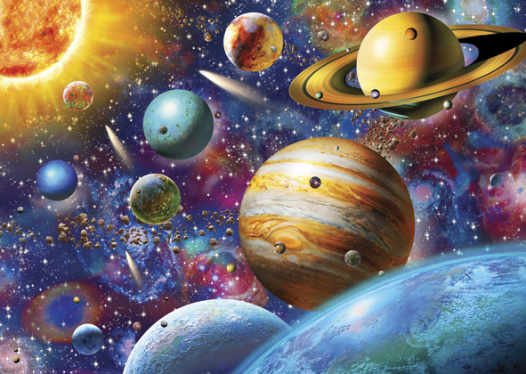Puzzle Anatolian Odyssey, Sistema Solar de 3000 Piezas