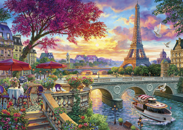 Puzzle Anatolian Paris Floreciente de 3000 Piezas