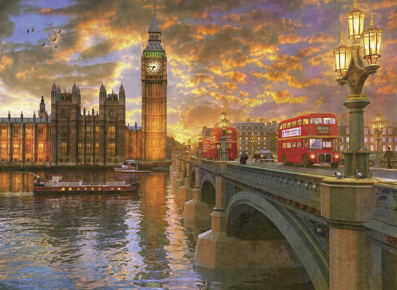 Puzzle Anatolian Puente Sobre el Támesis, Londres de 1000 Pieza