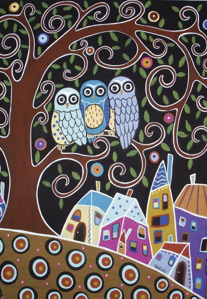 Puzzle Anatolian Tres Buhos de 500 Piezas