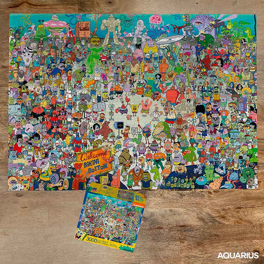 Comprar Puzzle Aquarius Bob Esponja de 3000 Piezas - Aquarius-68508