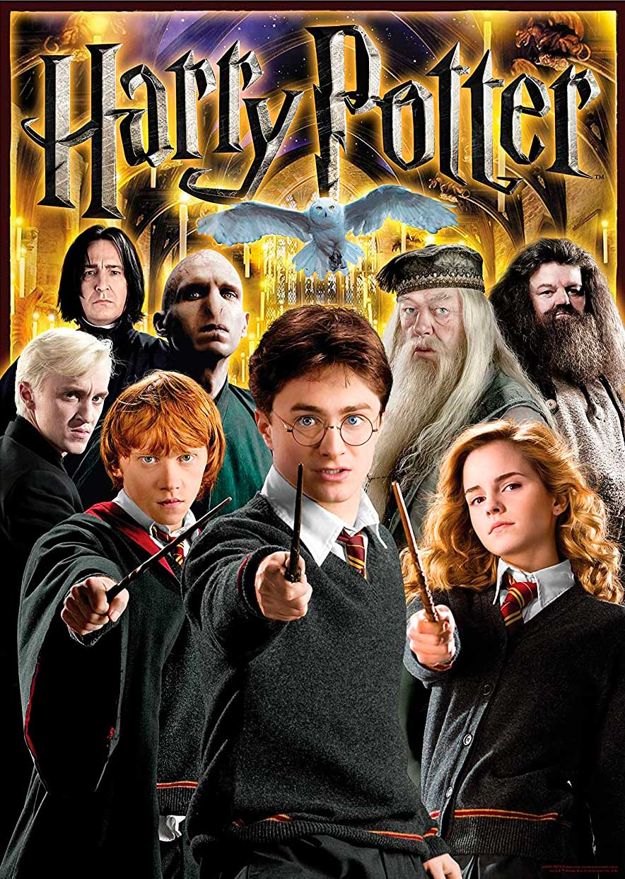 Puzzle Aquarius Collage Harry Potter de 1000 Piezas
