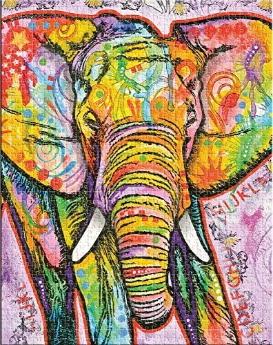 Puzzle Aquarius Elefante Multicolor de 500 Piezas