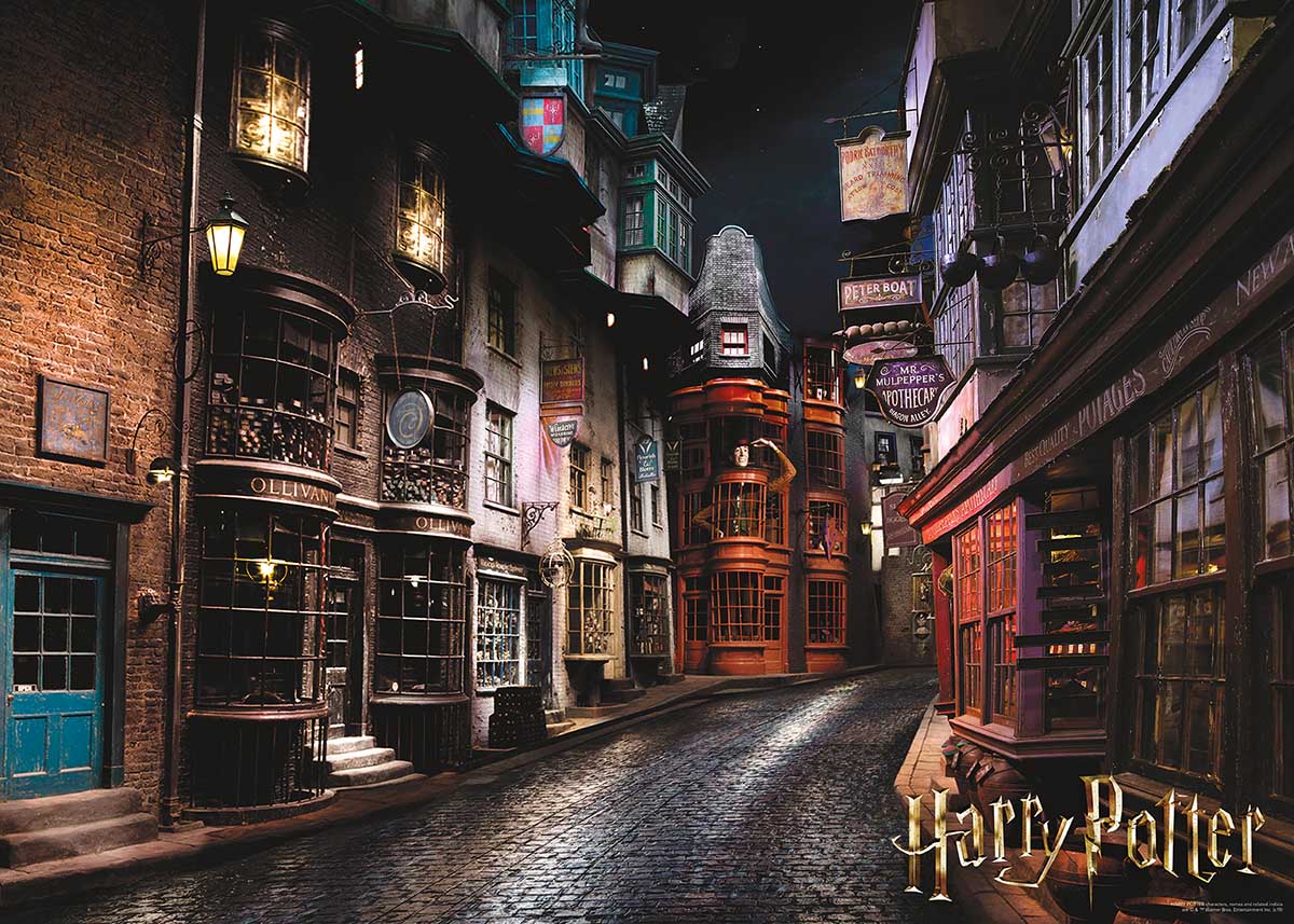 Puzzle Aquarius Harry Potter Callejón Diagon de 1000 Pzs