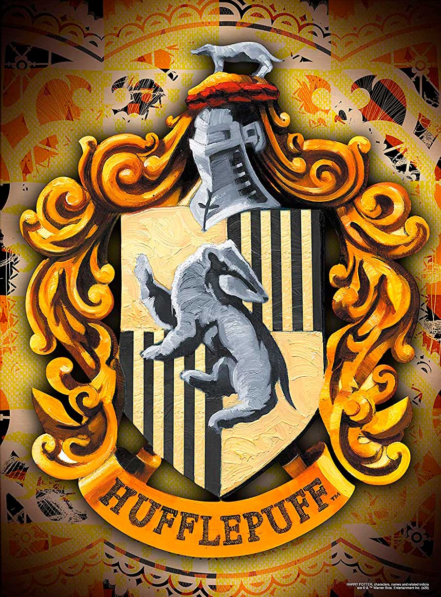 Puzzle Aquarius Harry Potter Hufflepuff de 500 Piezas