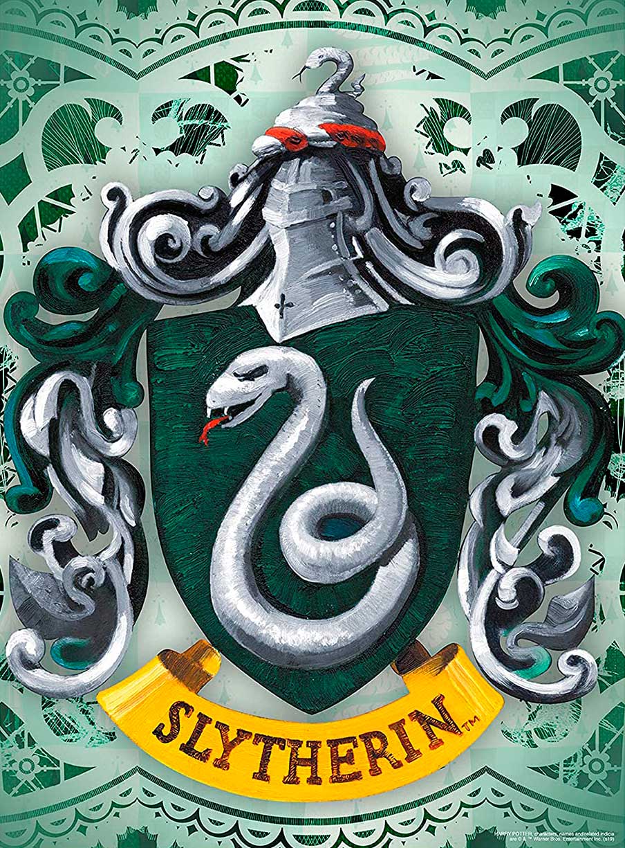 Puzzle Aquarius Harry Potter Slytherin de 500 Piezas