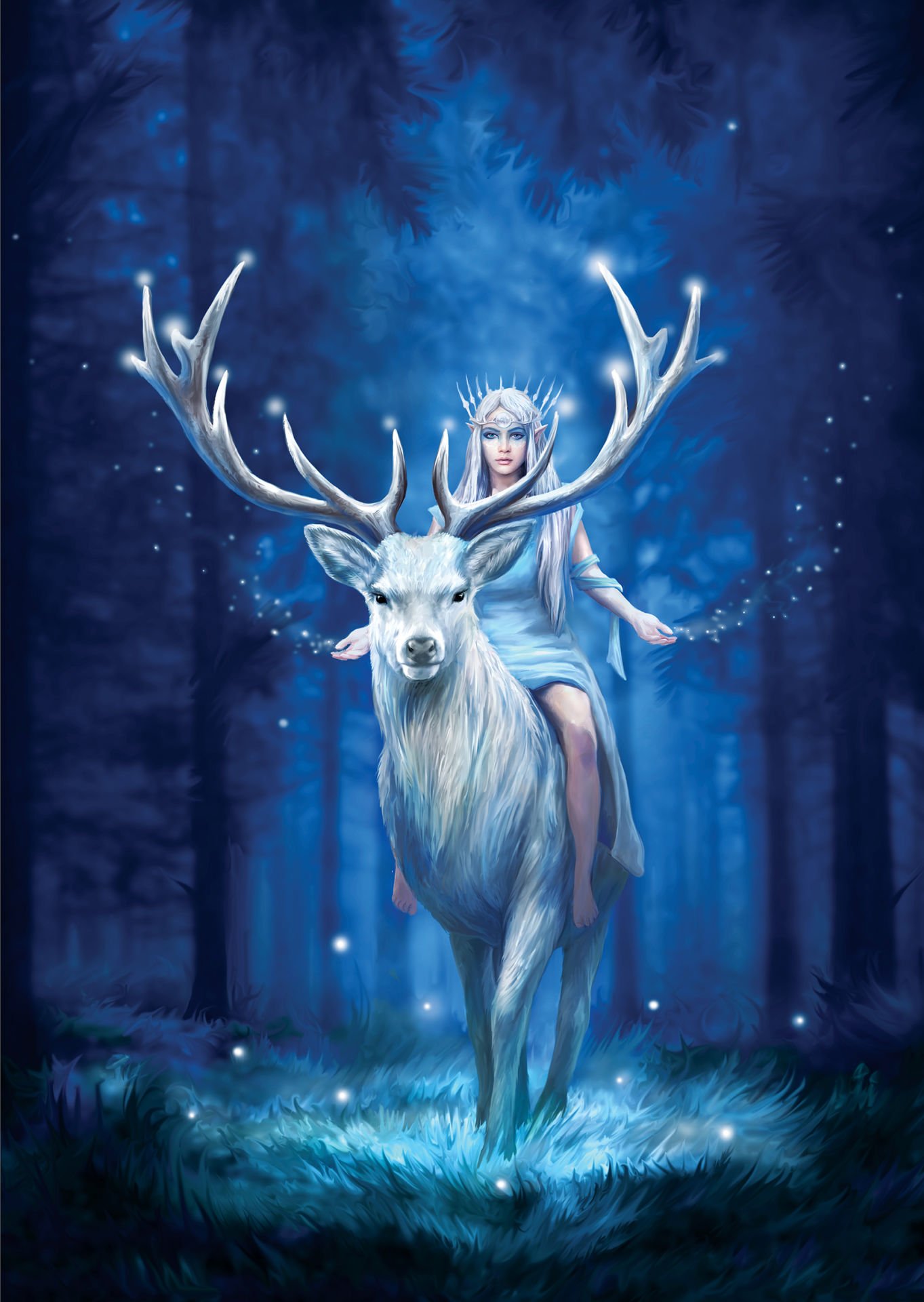 Puzzle Art Puzzle Bosque de Fantasia de 1000 Piezas