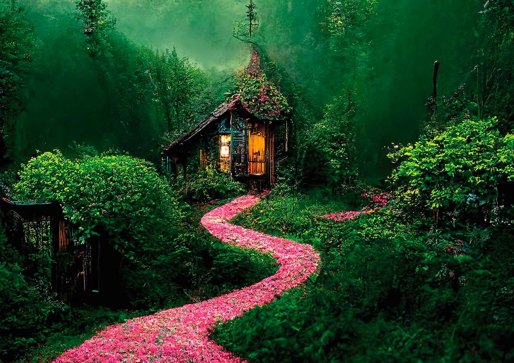 Puzzle Art Puzzle Bosque Profundo de 1000 Piezas