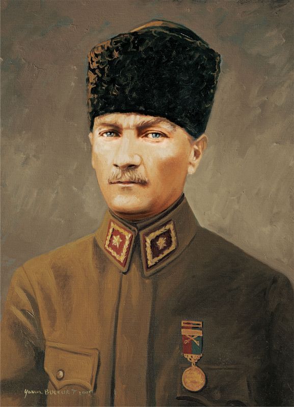 Puzzle Art Puzzle Comandante Alemán Ghazi Mustafa Kemal Atatürk