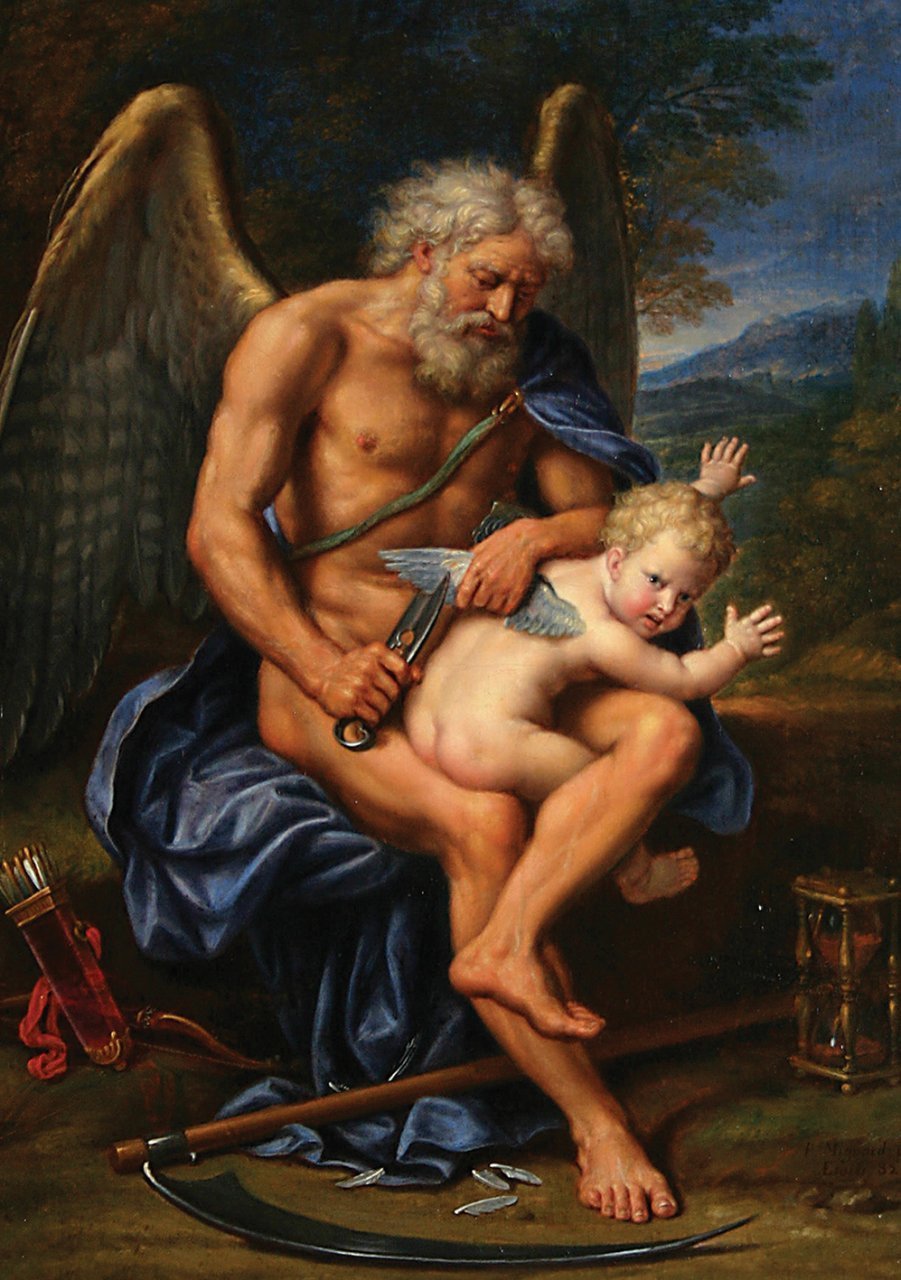 Puzzle Art Puzzle Cronos y Cupido de 500 Piezas
