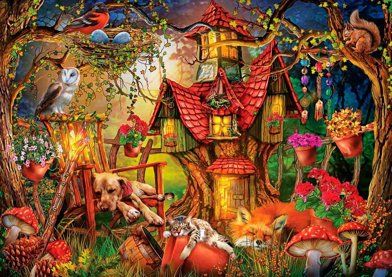 Puzzle Art Puzzle La Hora de Dormir de 1000 Piezas