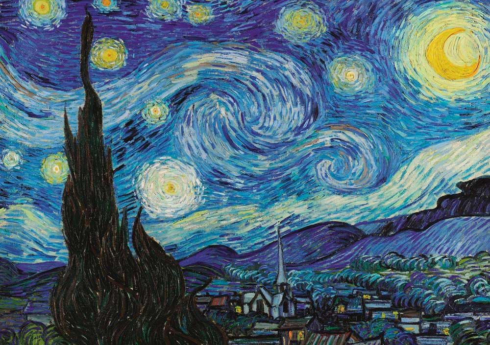 Puzzle Art Puzzle La Noche Estrellada de 1000 Piezas