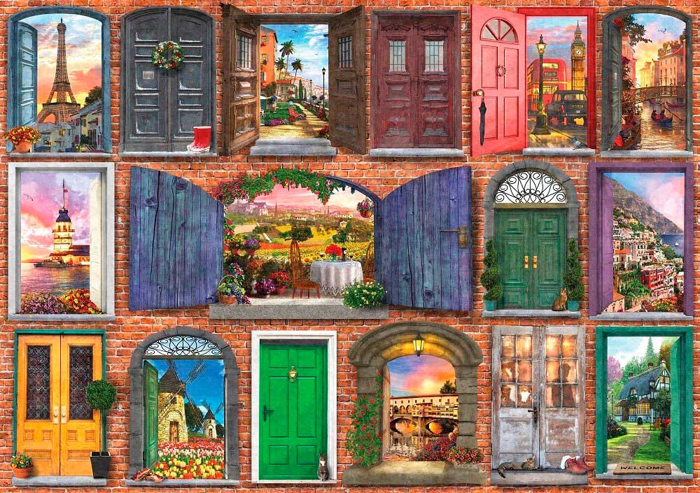 Puzzle Art Puzzle Puertas de Europa de 1000 Piezas
