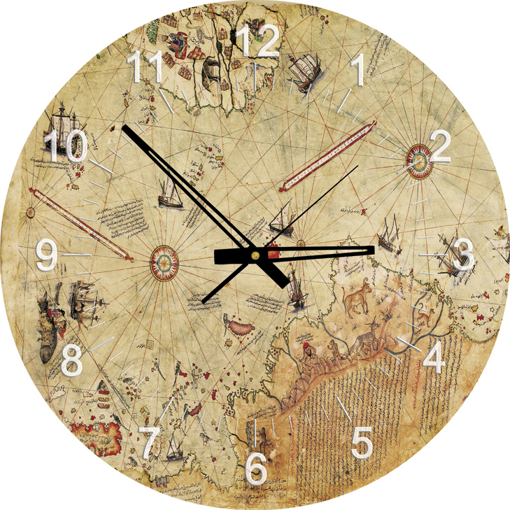 Pieza Reloj Mapa Reis 570 Puzzle Art De El Piri y8nwvmN0O