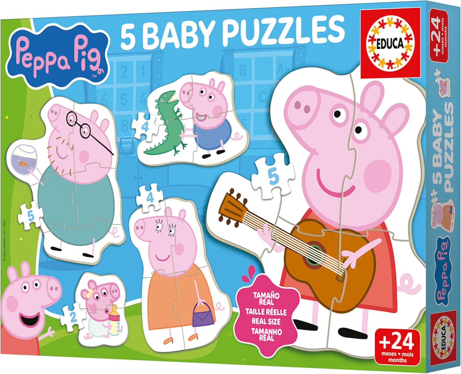 Comprar Puzzle Baby Educa Progresivo Peppa Pig Educa-20319