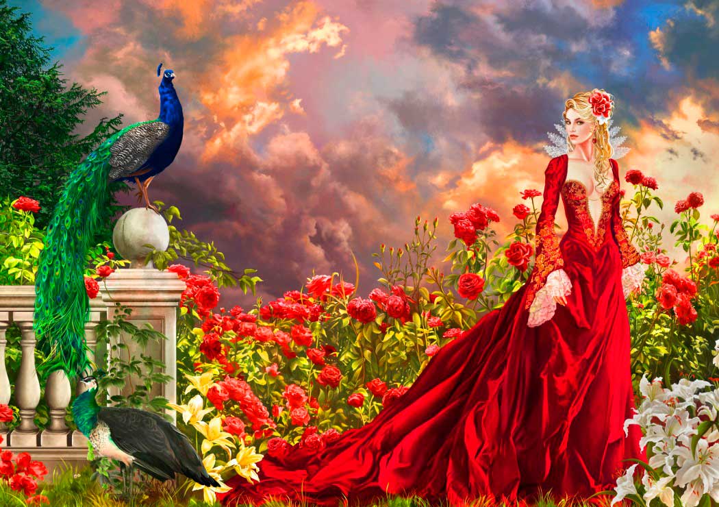 Puzzle Bluebird Concubina de 1500 Piezas