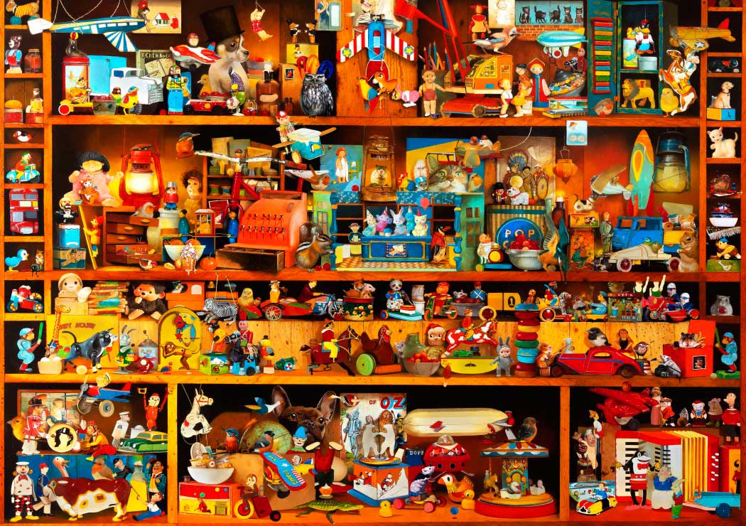 Puzzle Bluebird Cuento de Juguetes de 4000 Piezas