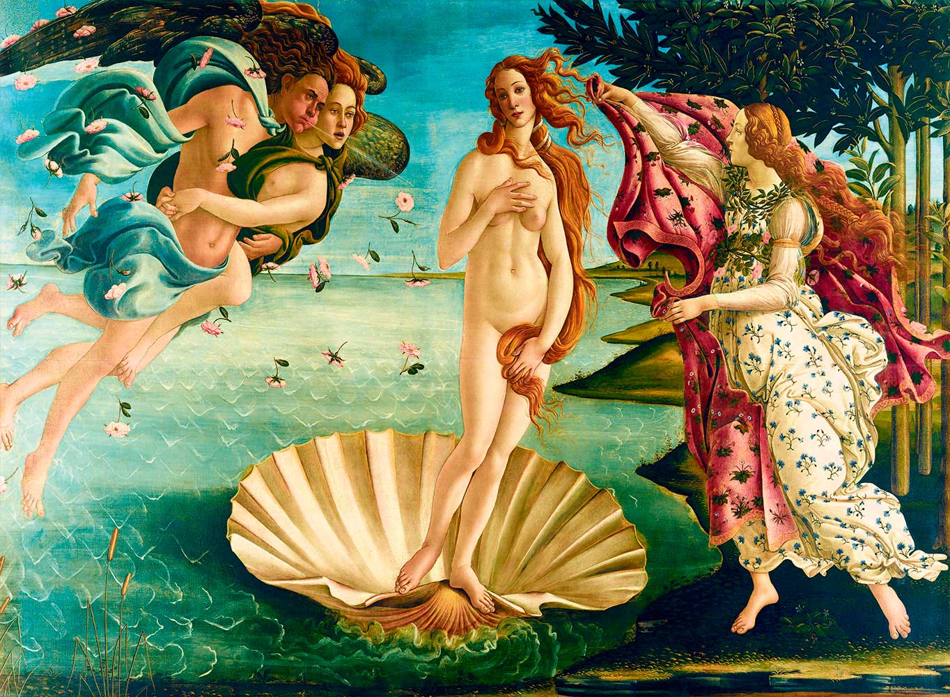 Puzzle Bluebird El Nacimiento de Venus de 4000 Piezas