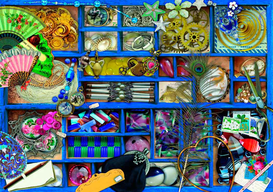 Puzzle Bluebird La Colección en Caja Azul de 1000 Piezas