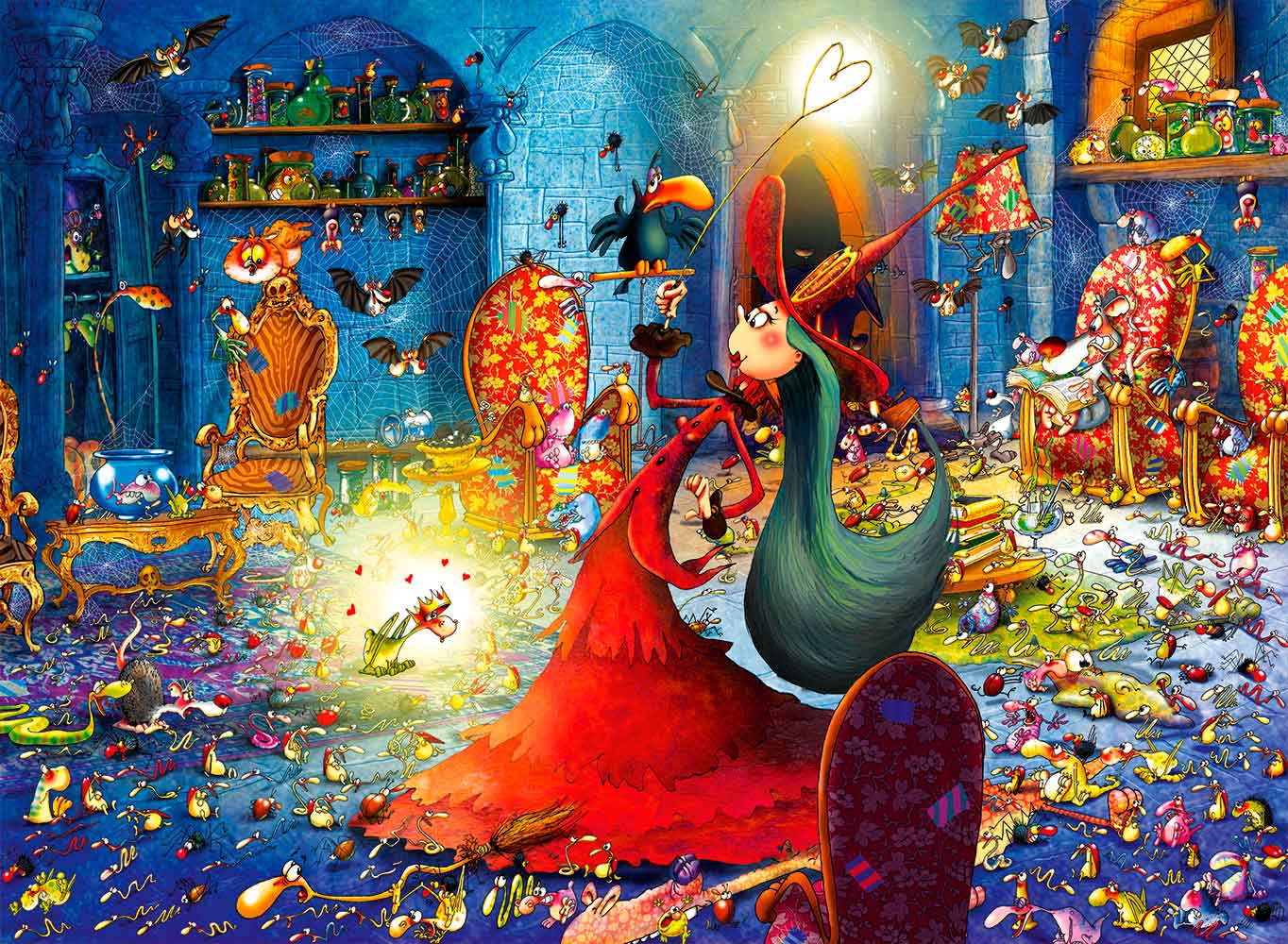 Puzzle Bluebird La Gran Bruja de 6000 Piezas