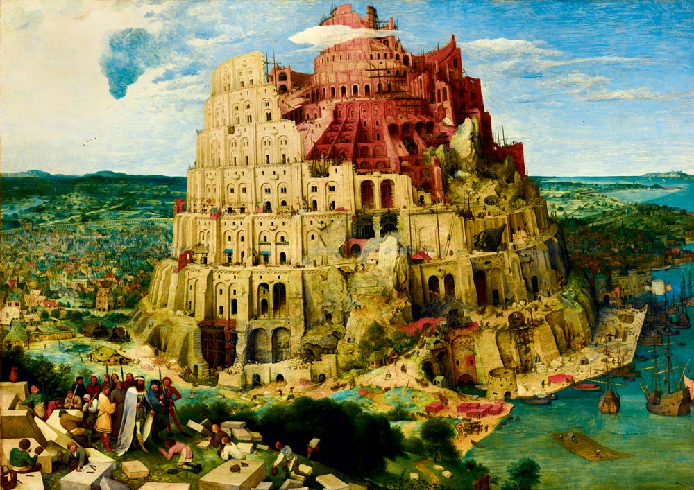 Puzzle Bluebird La Torre de Babel de 2000 Piezas