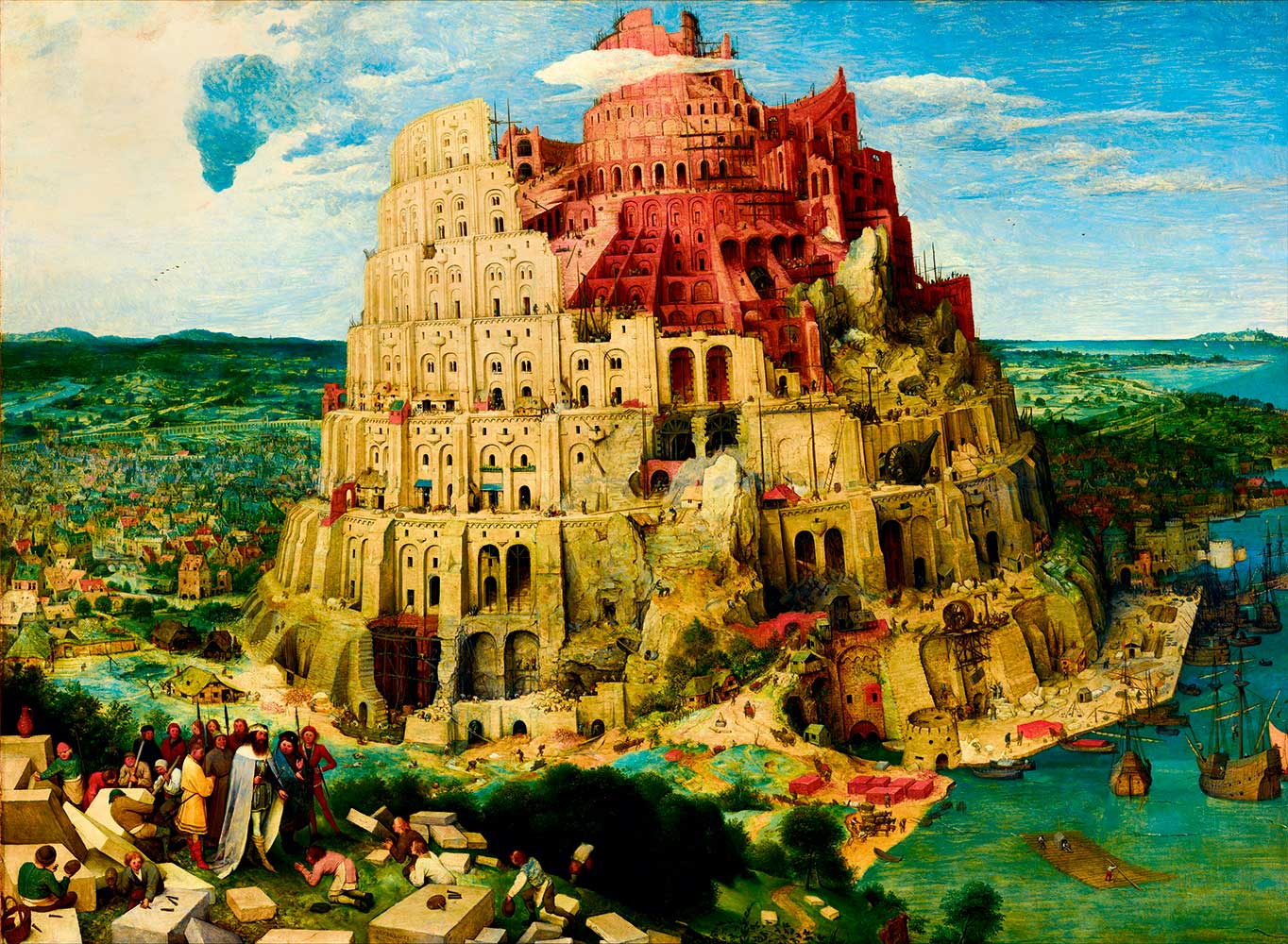 Puzzle Bluebird La Torre de Babel de 3000 Piezas