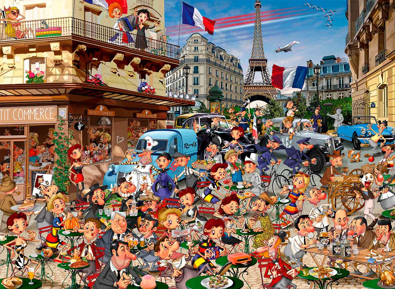 Puzzle Bluebird Los 30 Gloriosos de 4000 Piezas