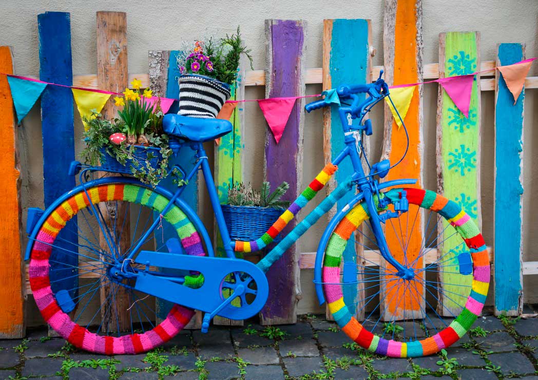 Puzzle Bluebird Mi Preciosa Bici de Colores de 1000 Piezas