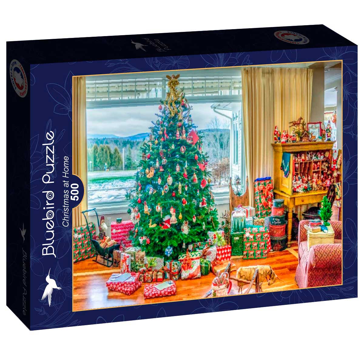 Comprar Puzzle Bluebird Navidad en Casa de 500 Piezas Bluebird-90102 - Main Image