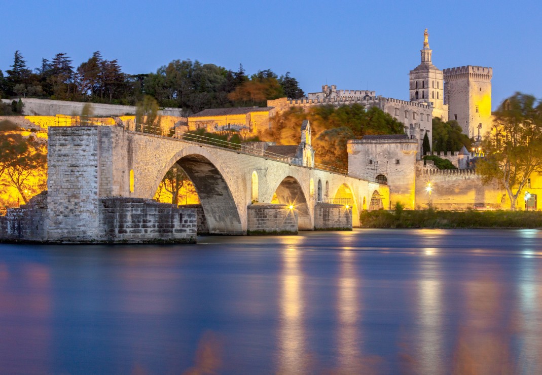 Puzzle Bluebird Puente Saint Benezet, Pont d'Avignon de 1000 Pzs