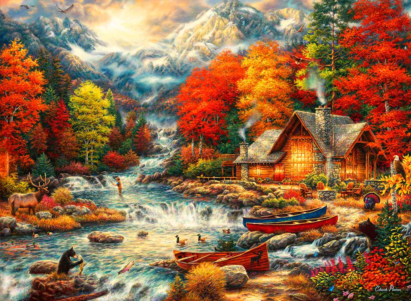 Puzzle Bluebird Tesoros al Aire Libre de 3000 Piezas